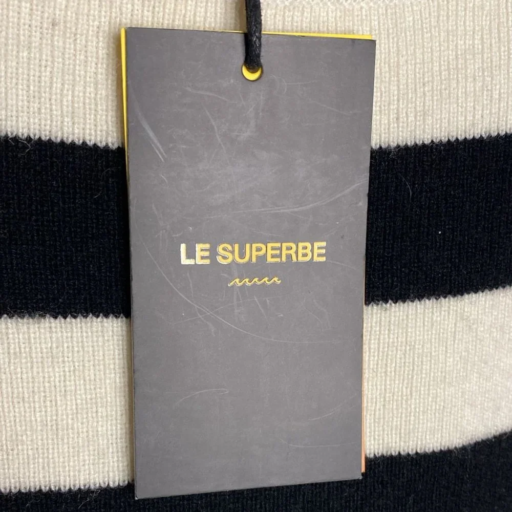 Le Superbe Wool and Cashmere Turtleneck Sweater - Picture 2 of 7